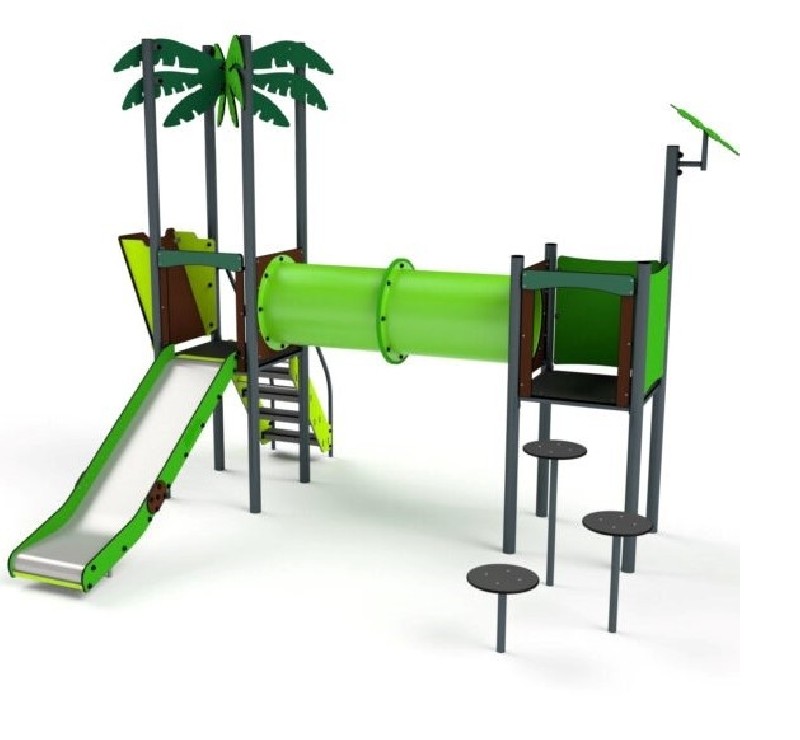Toboggan dans la Jungle