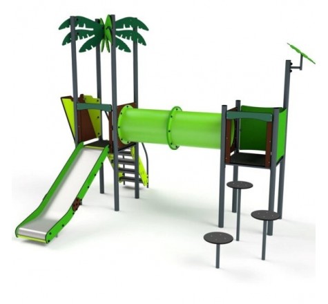 Toboggan dans la Jungle