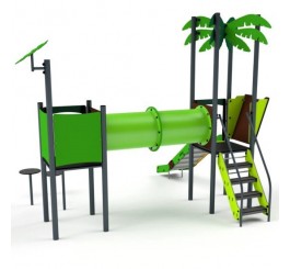 Toboggan dans la Jungle