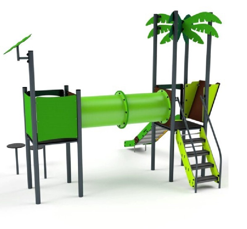 Toboggan dans la Jungle