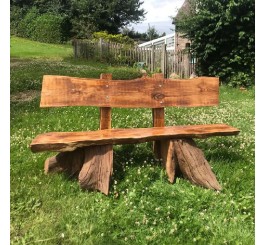 Robuste Siège en Chêne Rustique