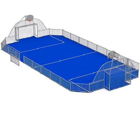 Terrain Multisports Polyvalent et Durable 29m