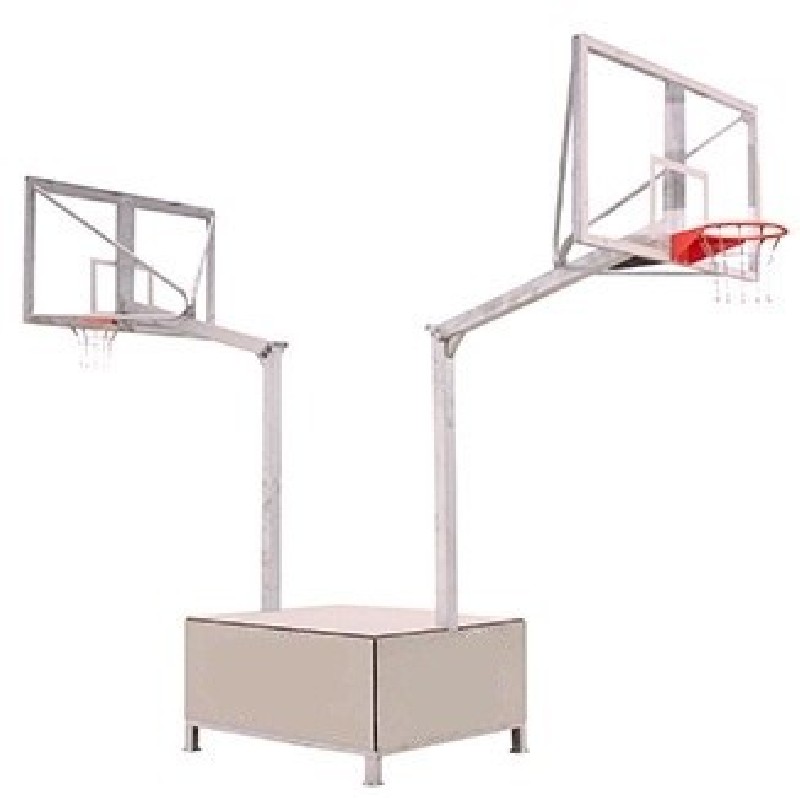 Double Panier de Basket Anti-Vandalisme