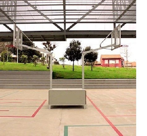 Double Panier de Basket Anti-Vandalisme