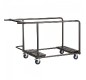 Lot de 10 tables "ULTRA" 120 x 80 cm avec 4 pieds pliants