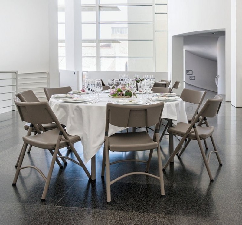 Table pliante ronde