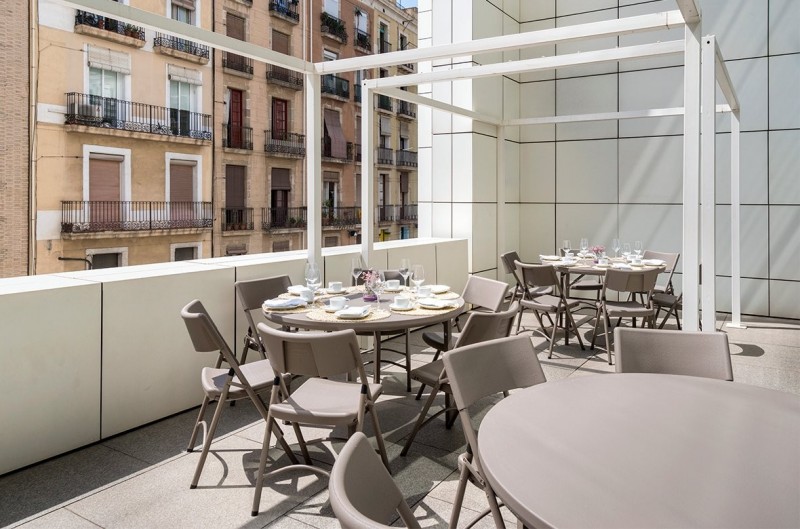 Table pliante ronde