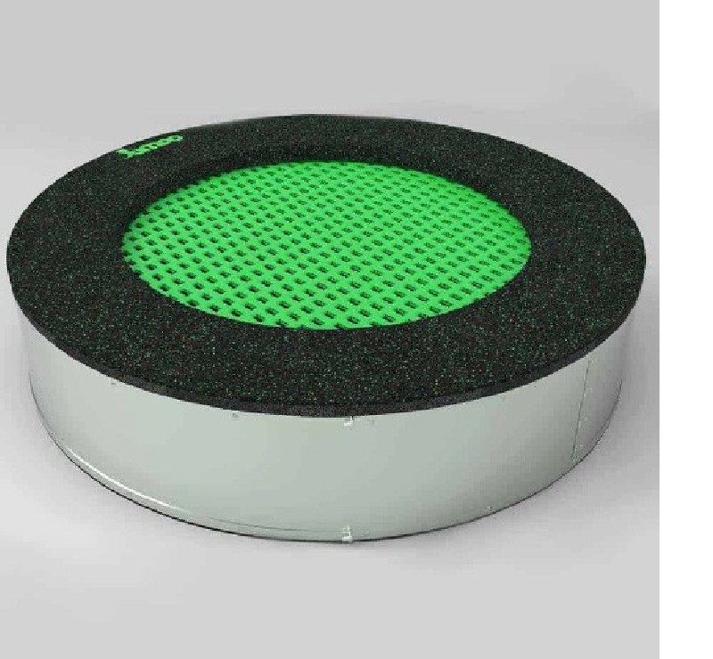 Trampoline rond intégré au sol modèle Ø 1,70 mètres Trampoline rond intégré au sol modèle Ø 1,70 mètres