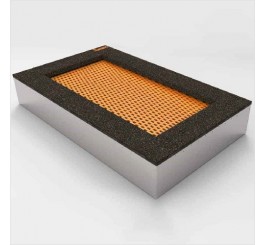 Trampoline intégré au sol grand modèle 2,10 mètres