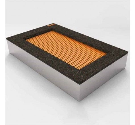 Trampoline intégré au sol grand modèle 2,10 mètres