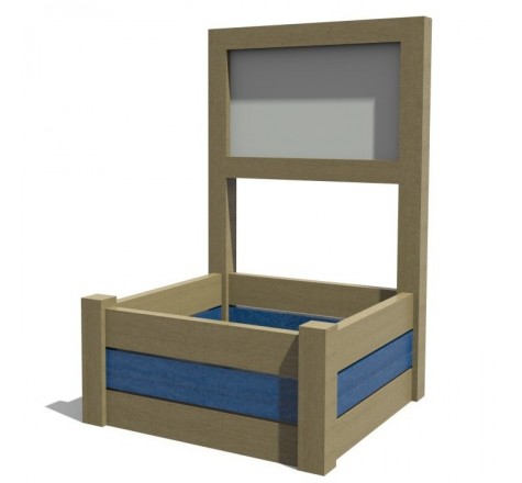 Présentoir pour plage