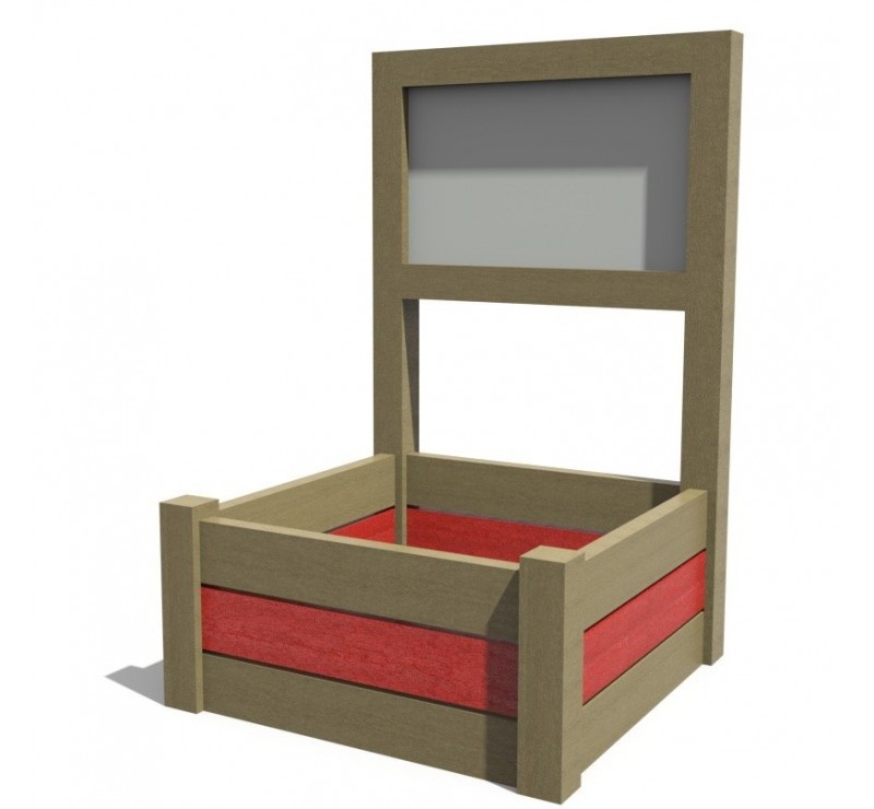 Présentoir pour plage