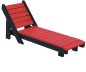 chaise longue en plastique recyclé