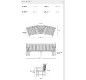 Banc anglais en teck Longueur 2,27 m
