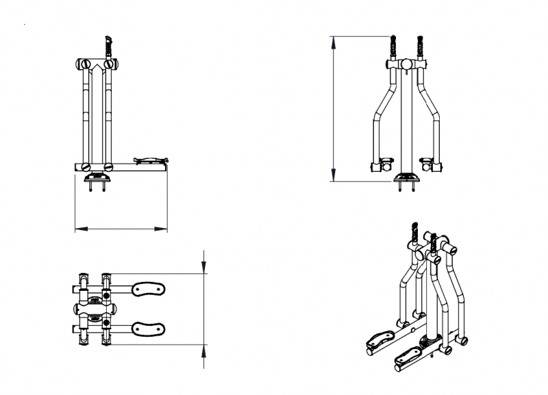 Station de Fitness Extérieure Compacte