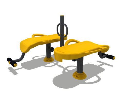 Appareil de Fitness Extérieur pour les Abdos
