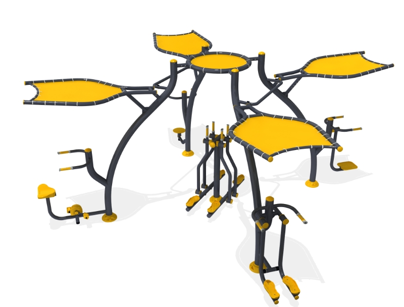 Équipement de Fitness Modulaire pour le Renforcement Musculaire