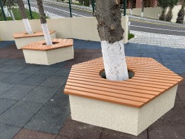 Banquette tour d'arbre