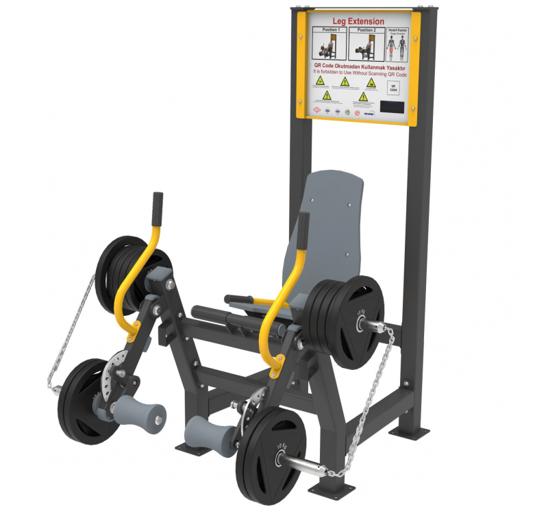 Machine de plein air pour Leg extension Machine de plein air pour Leg extension
