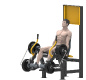 Machine de plein air pour Leg extension