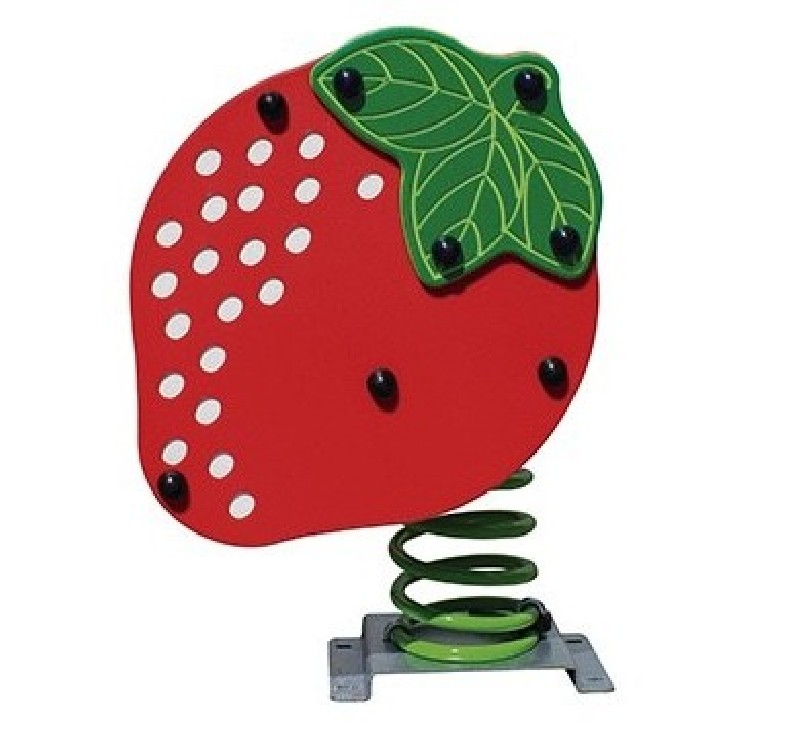 Fraise jeu sur ressort