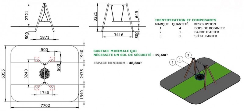 Balançoire Enchantée