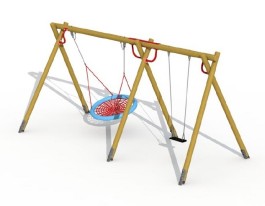 Balançoire soucoupe volante...