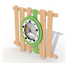 Panneau de Jeu Arc-en-Ciel Musical "Baleine Bleue"