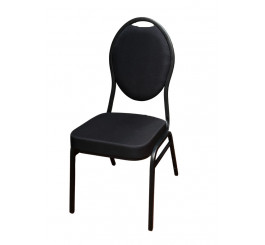 Chaise BLACK PEARL tissu...