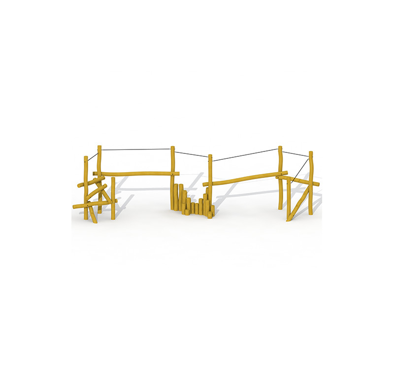 Passerelle d’Escalade et d’Équilibre pour Enfants