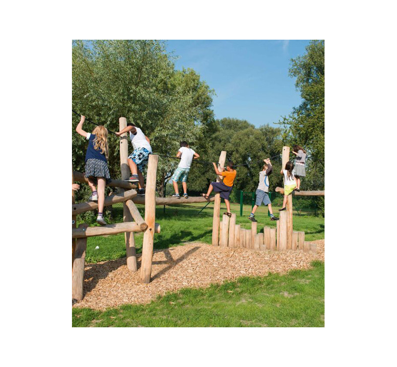 Passerelle d’Escalade et d’Équilibre pour Enfants