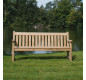 Banc de repos en pin avec accoudoirs