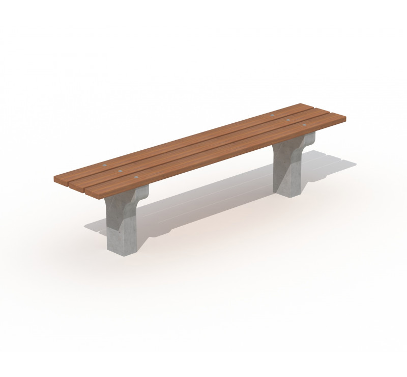 Banc Le Havre Classic en Bois Tropical