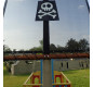 Bateau pirate sur mesure, Aire de jeu bateau pirate
