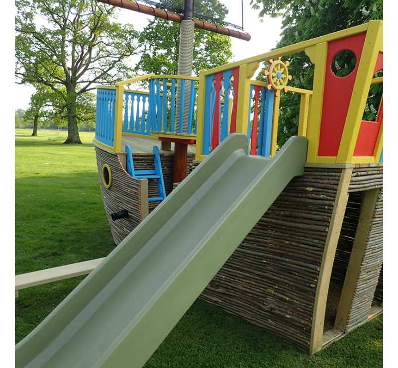 Bateau pirate sur mesure, Aire de jeu bateau pirate