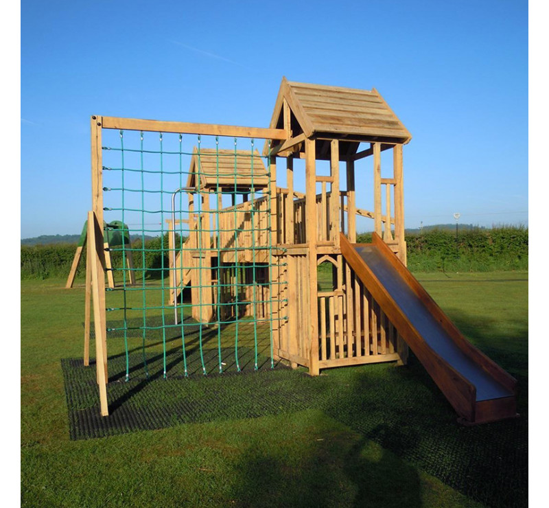 Structure complète pour aire de jeu extérieur