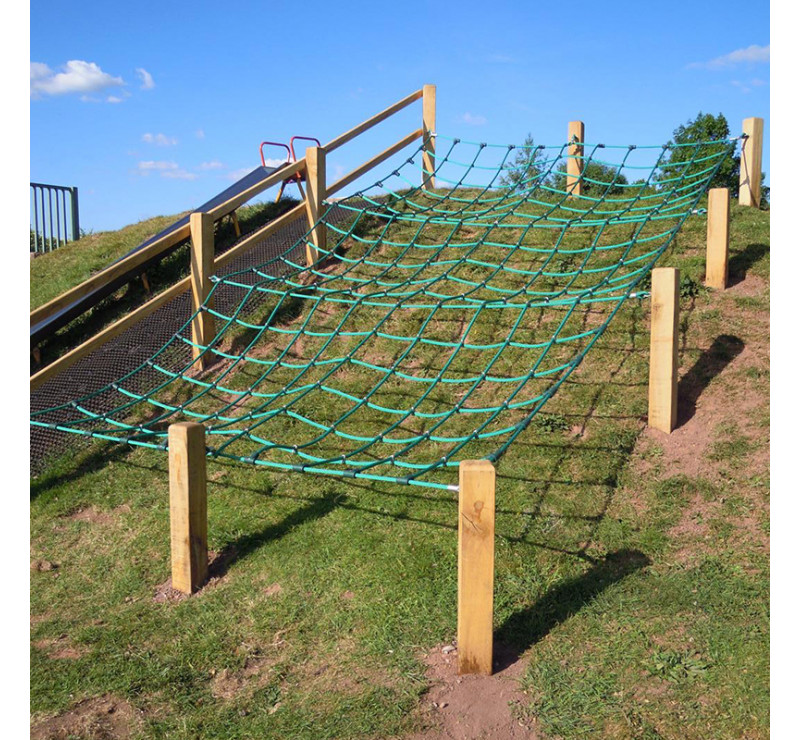Structure complète pour aire de jeu extérieur