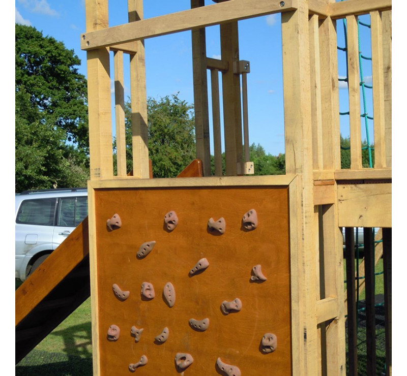 Structure complète pour aire de jeu extérieur