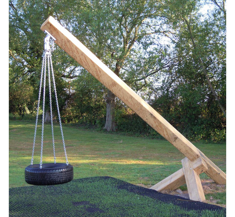 Structure complète pour aire de jeu extérieur