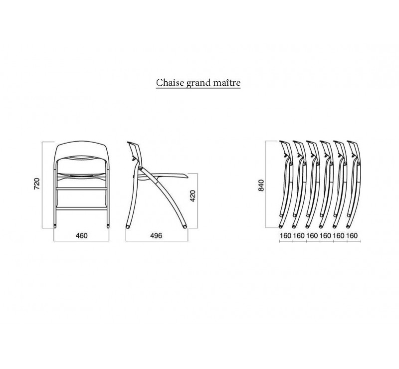 Chaise Grand Maître