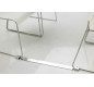 Chaise Paris Design NOIRE avec, ou sans accoudoirs