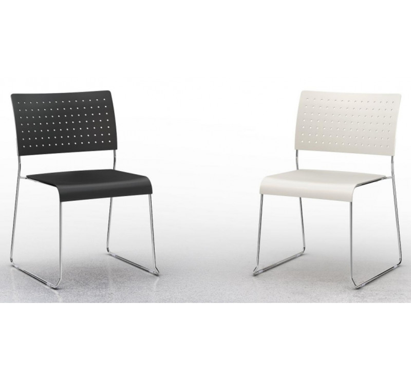 Chaise Paris Design VIOLET avec, ou sans accoudoirs