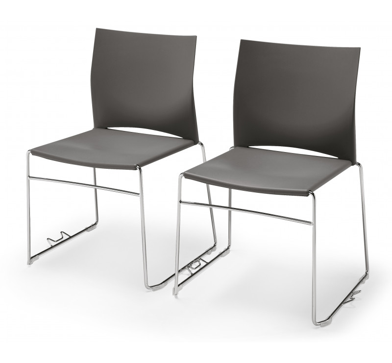 Chaise High Design avec accoudoirs