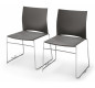 Chaise High Design avec accoudoirs