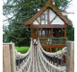 Aire de jeux maison en colombage