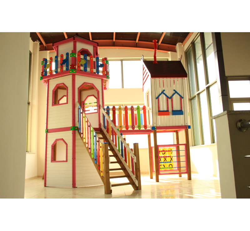 Maisons jeux de plein air pour espace public