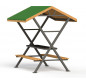 Table de pique-nique couverte