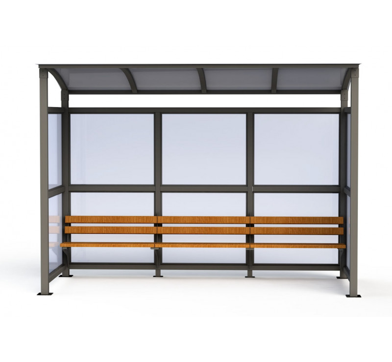 Abris bus avec banquettes