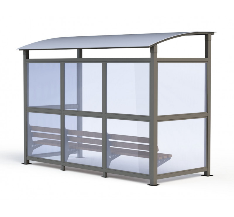 Abris bus avec banquettes