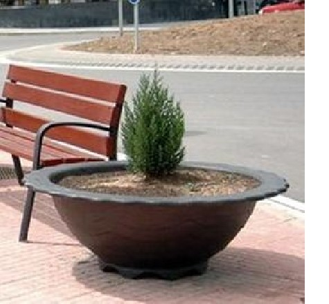 Jardinière fonte Sirocco